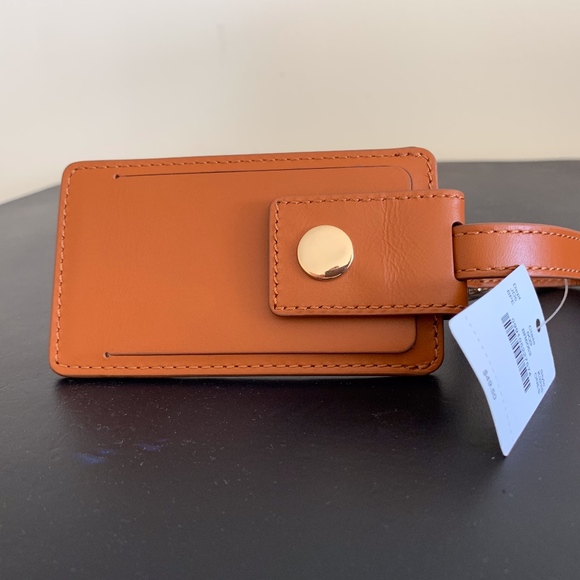 J. Crew Other - J Crew Leather Luggage Tag